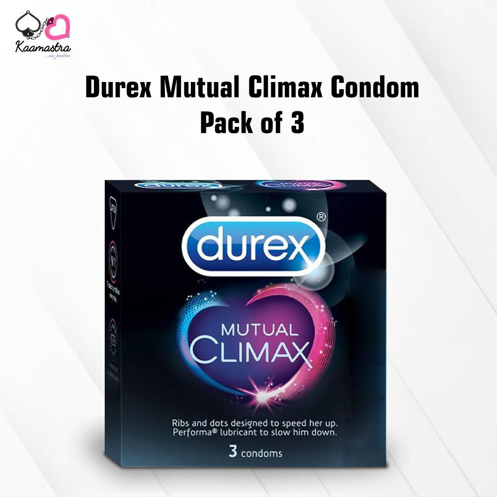 Durex Mutual Climax Condom Pack of 3