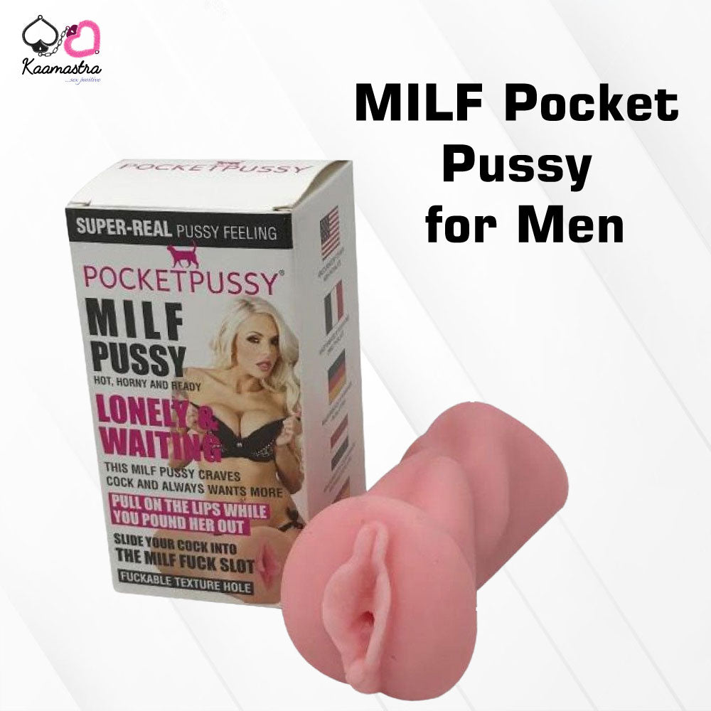 MILF pocket pussy masturbator sleeve on Kaamastra 