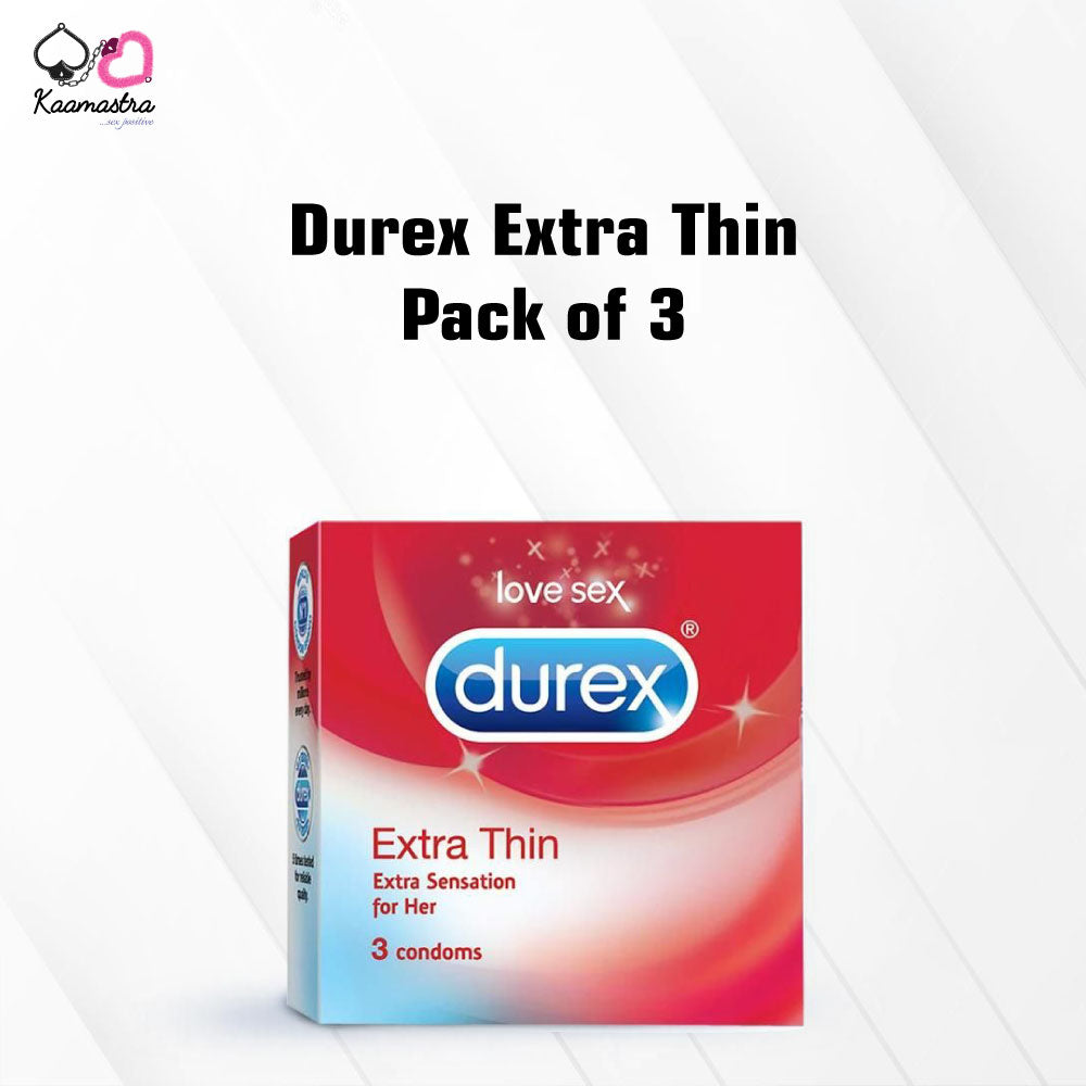 Durex Extra Thin Pack Of 3