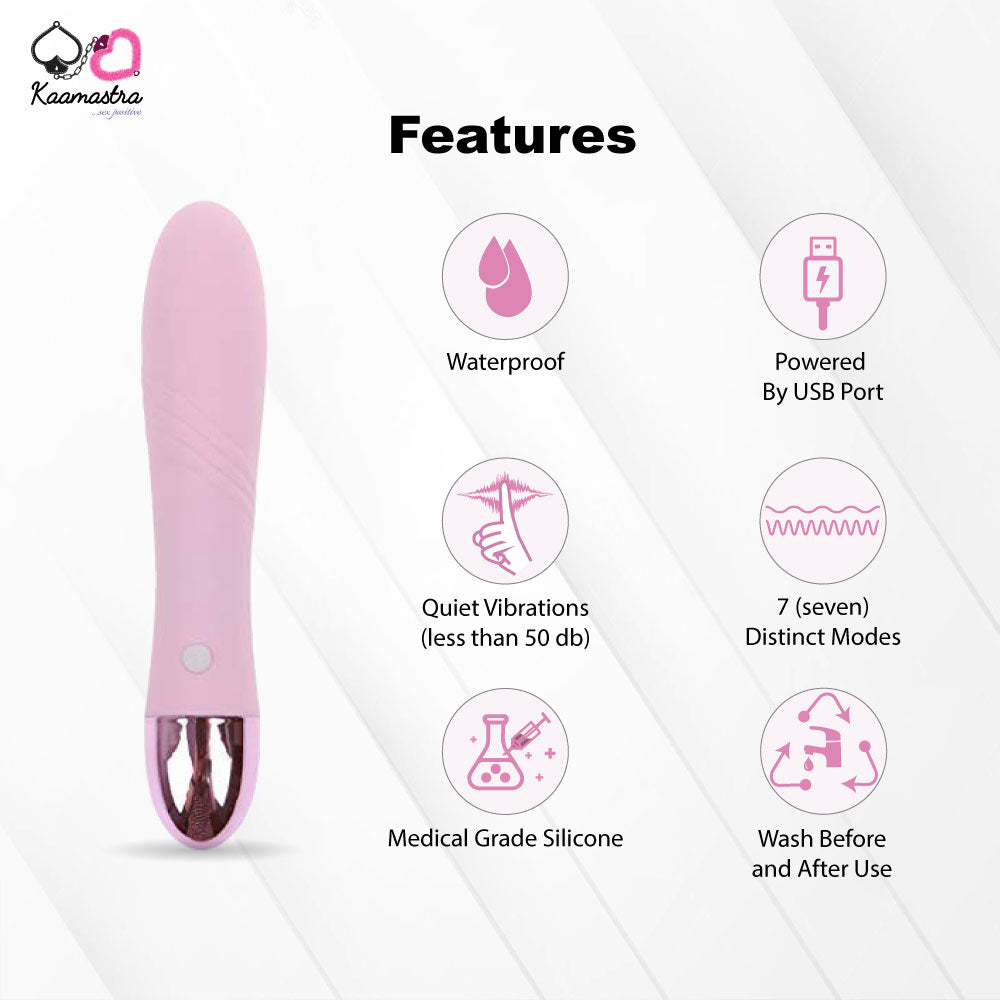 Kaamastra Vibrating Spear USB Rechargeable Vibrator
