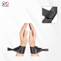 Kaamastra Black Satin Hand Cuff