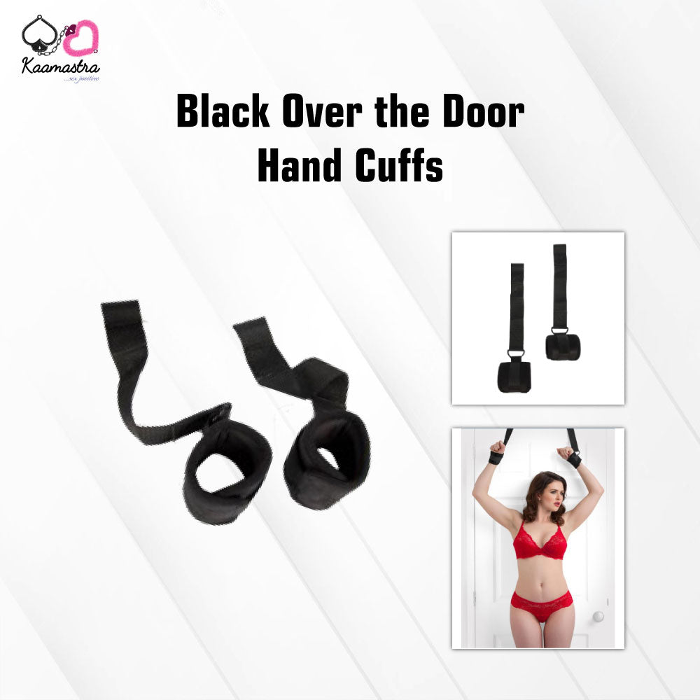 Kaamastra Black Over the Door Hand Cuffs