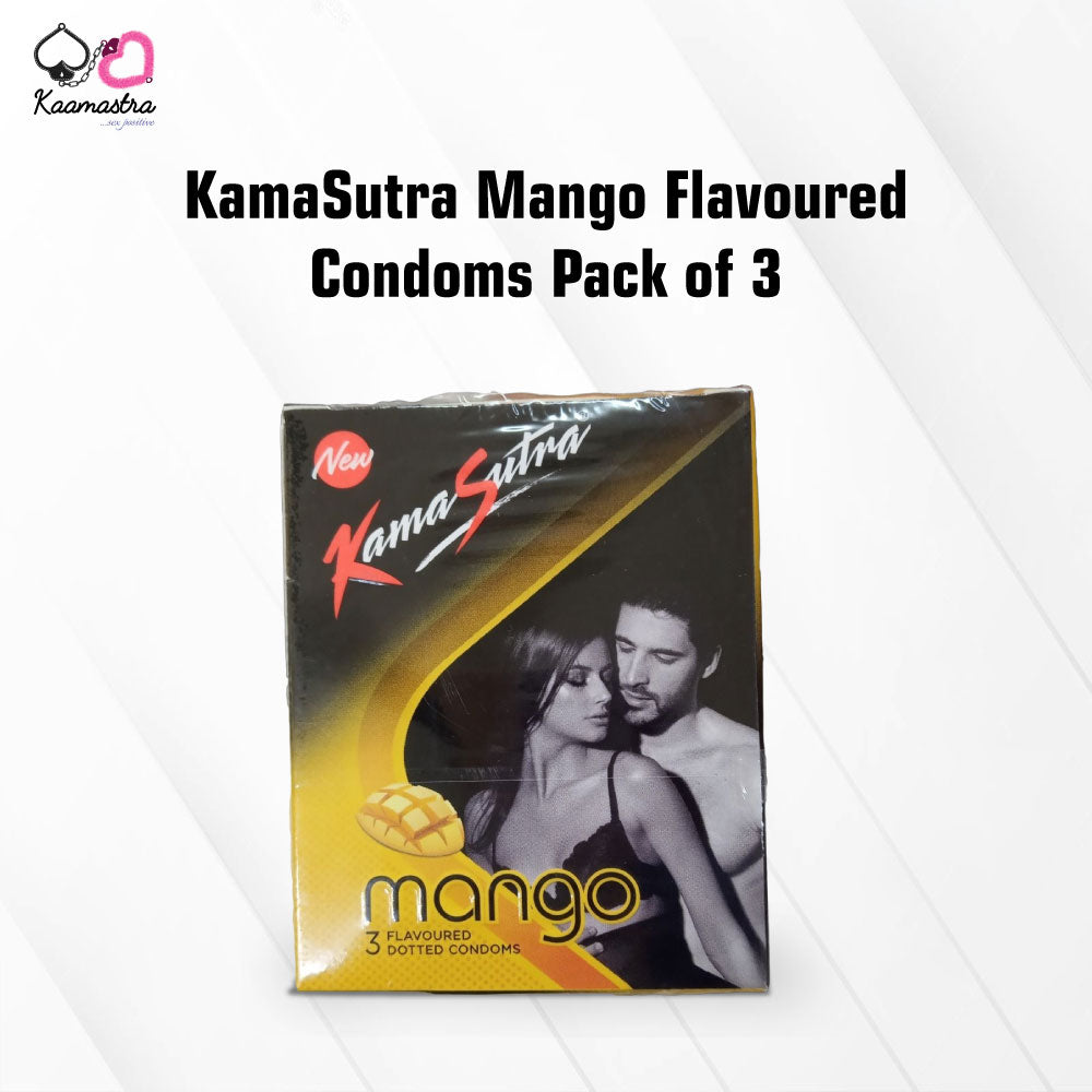 KamaSutra Mango Flavoured Condoms Pack of 3