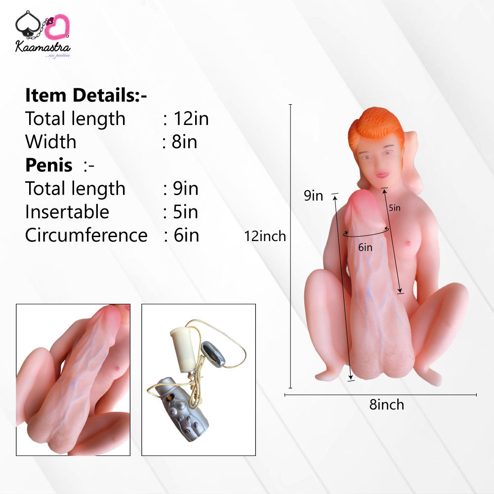 Kaamastra Silicone male sex doll for women