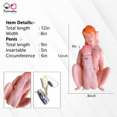 Kaamastra Silicone male sex doll for women