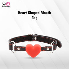 Kaamastra Heart Beat Silicone Heart Shaped Mouth Gag