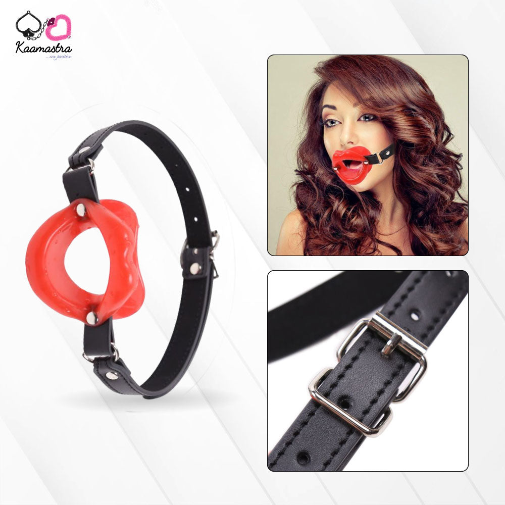 Kaamastra Pleasure Me Red Mouth Gag