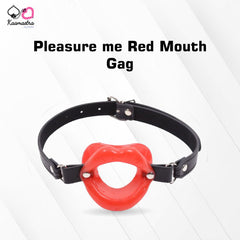 Kaamastra Pleasure Me Red Mouth Gag