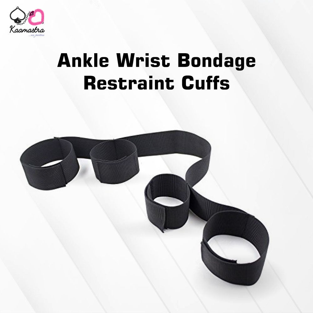 Kaamastra Ankle Wrist Bondage Restraint Cuffs