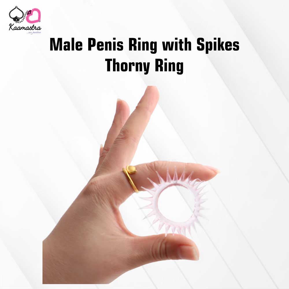 Kaamastra Male Penis Ring with Spikes Thorny Ring