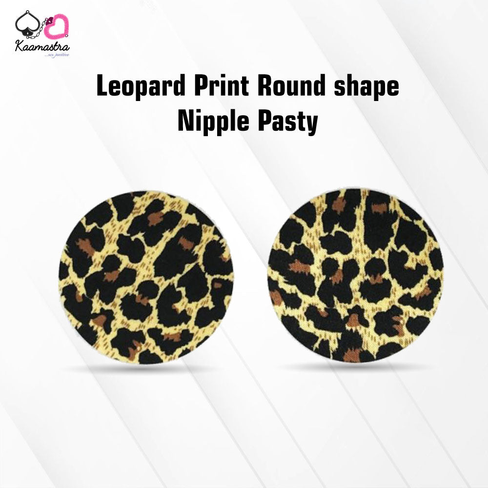 Kaamastra Leopard Print Round shape Nipple Pasty