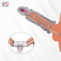 Kaamastra Silicone Vibrating Penis Sleeve