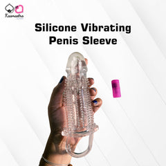Kaamastra Silicone Vibrating Penis Sleeve