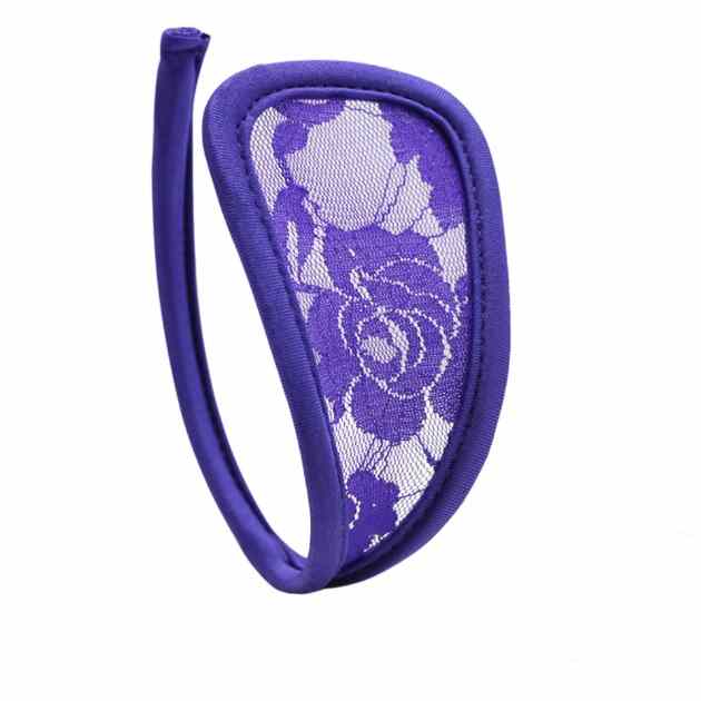 Kaamastra Floral Blue C-String