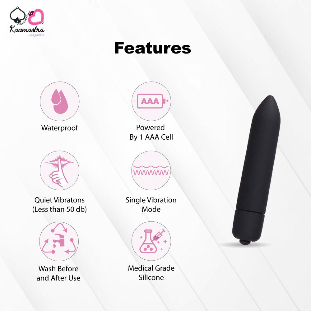 Features of bullet vibrator on Kaamastra 