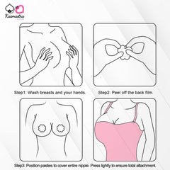 Kaamastra Star Shape Womens Sequin Sexy Breast Pasties