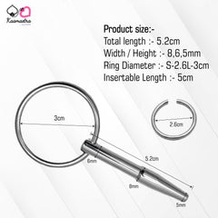 Kaamastra Urethral Dilators Stainless Steel Penis Plug