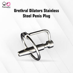 Kaamastra Stainless Steel Hollow Penis Plug Urethral Dilator