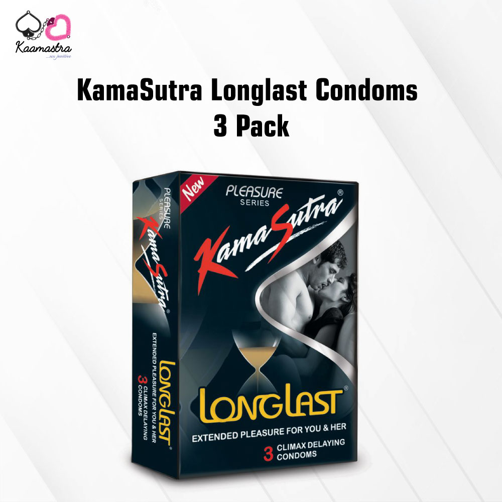 KamaSutra Longlast Condoms Pack of 3