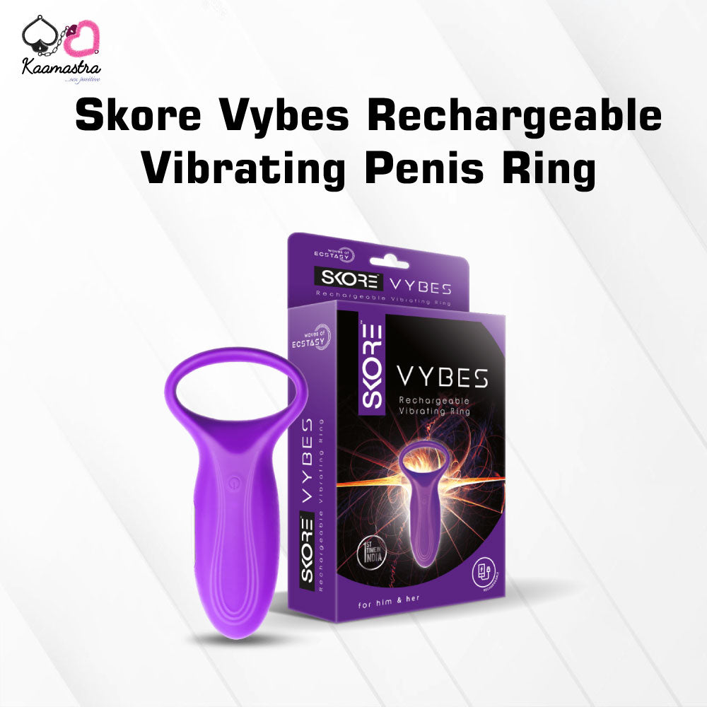 Skore Vybes Rechargeable Vibrating Penis Ring