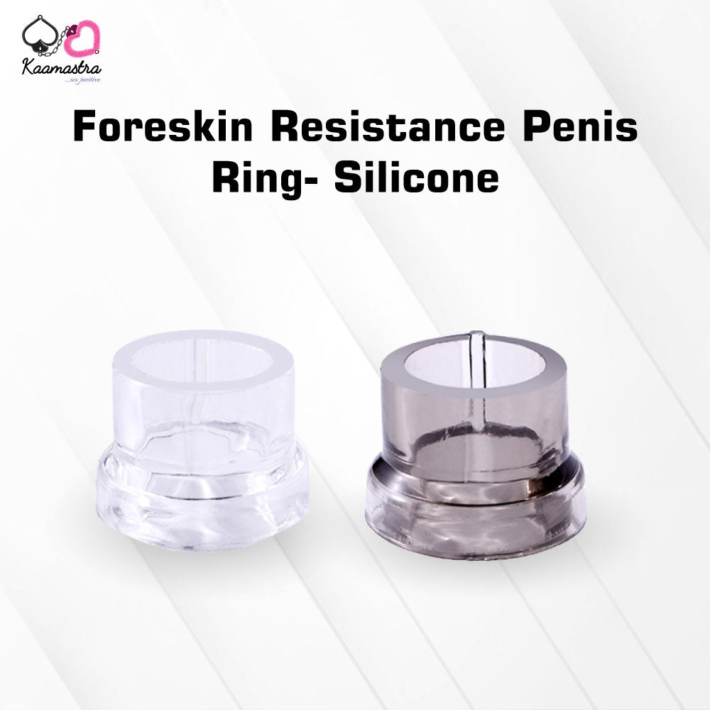 Kaamastra Foreskin Resistance Penis Ring- Silicone