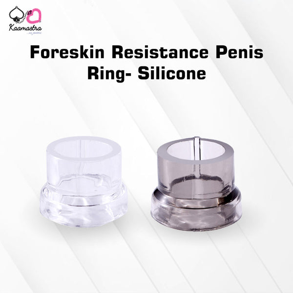 42 kaamastra foreskin resistance penis ring silicone main grande
