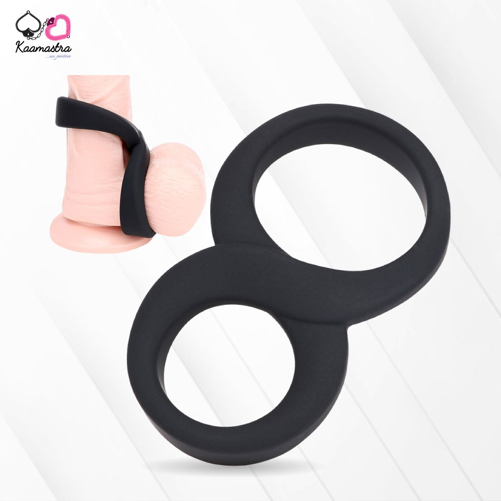 Kaamastra Silicone Penis Ring Delaying Ejaculation Cock Ring Set