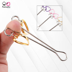 Kaamastra Metal Heart Nipple Clamp