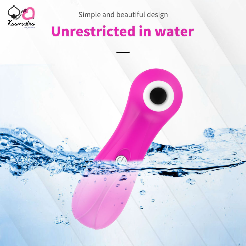 Kaamastra Pink 7 Speed Suction Vibrating Massager