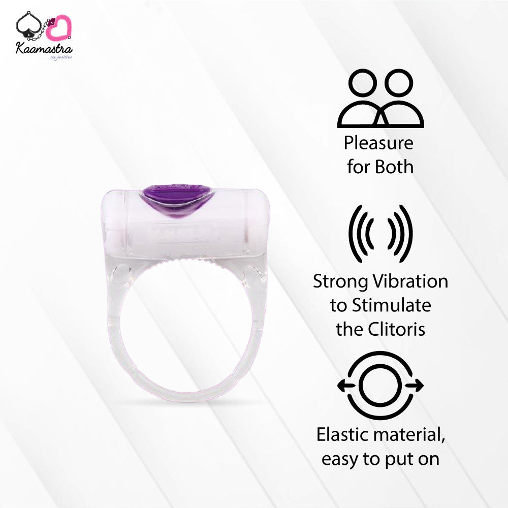 Durex Play Vibrating Pleasure Ring - Sensual vibrations to help enhance  pleasure and satisfaction for both partners – Battery and Condom included -  Waterproof - Walmart.com