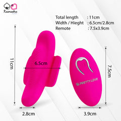 Kaamastra Pink Silicone Panty Vibrator