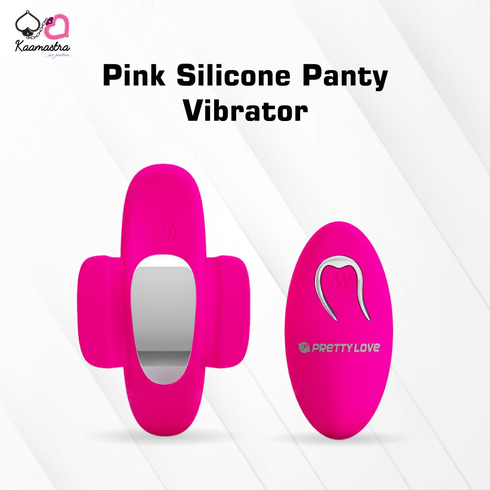 Kaamastra Pink Silicone Panty Vibrator