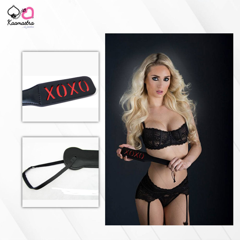 Kaamastra XOXO Black Spanking Paddle