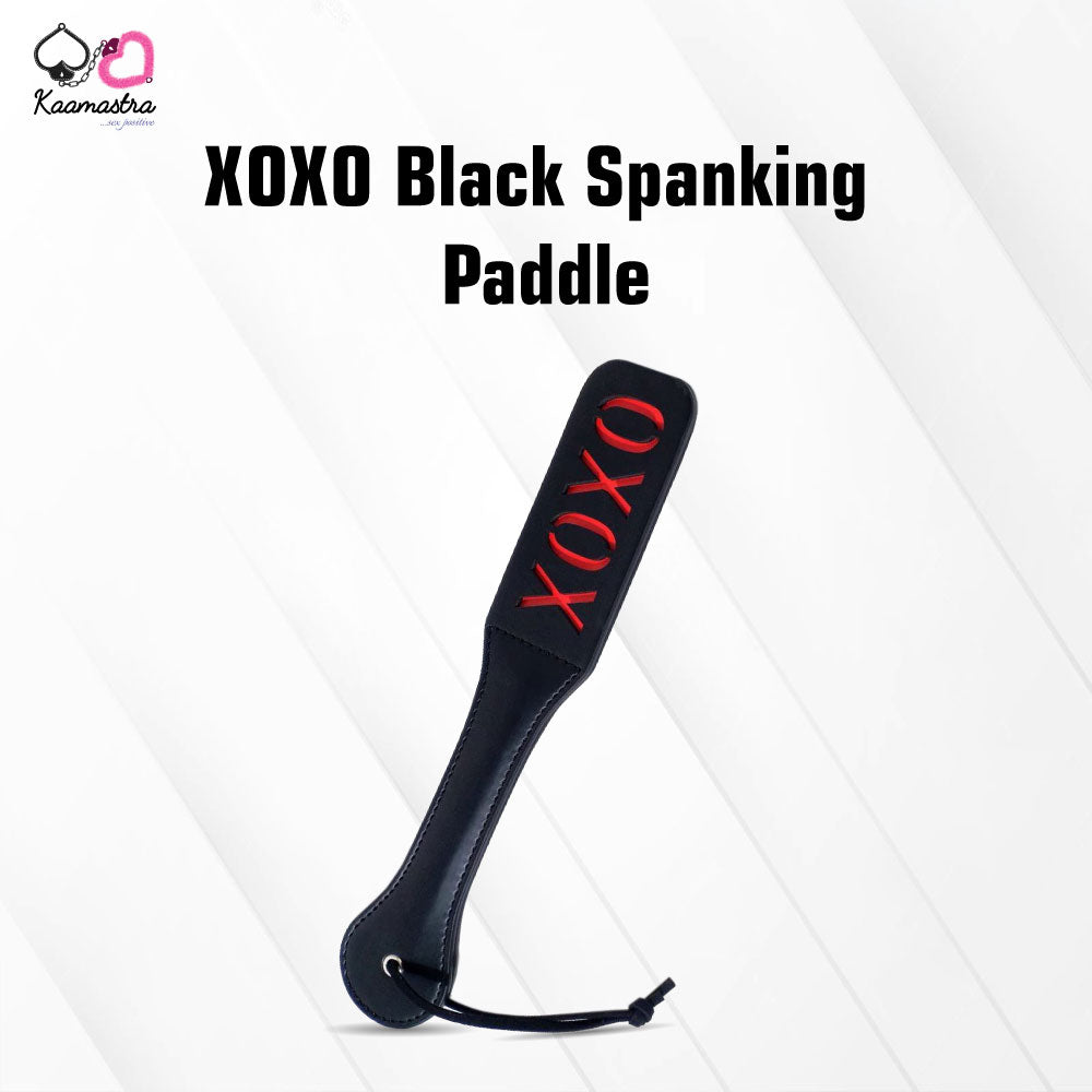 Kaamastra XOXO Black Spanking Paddle