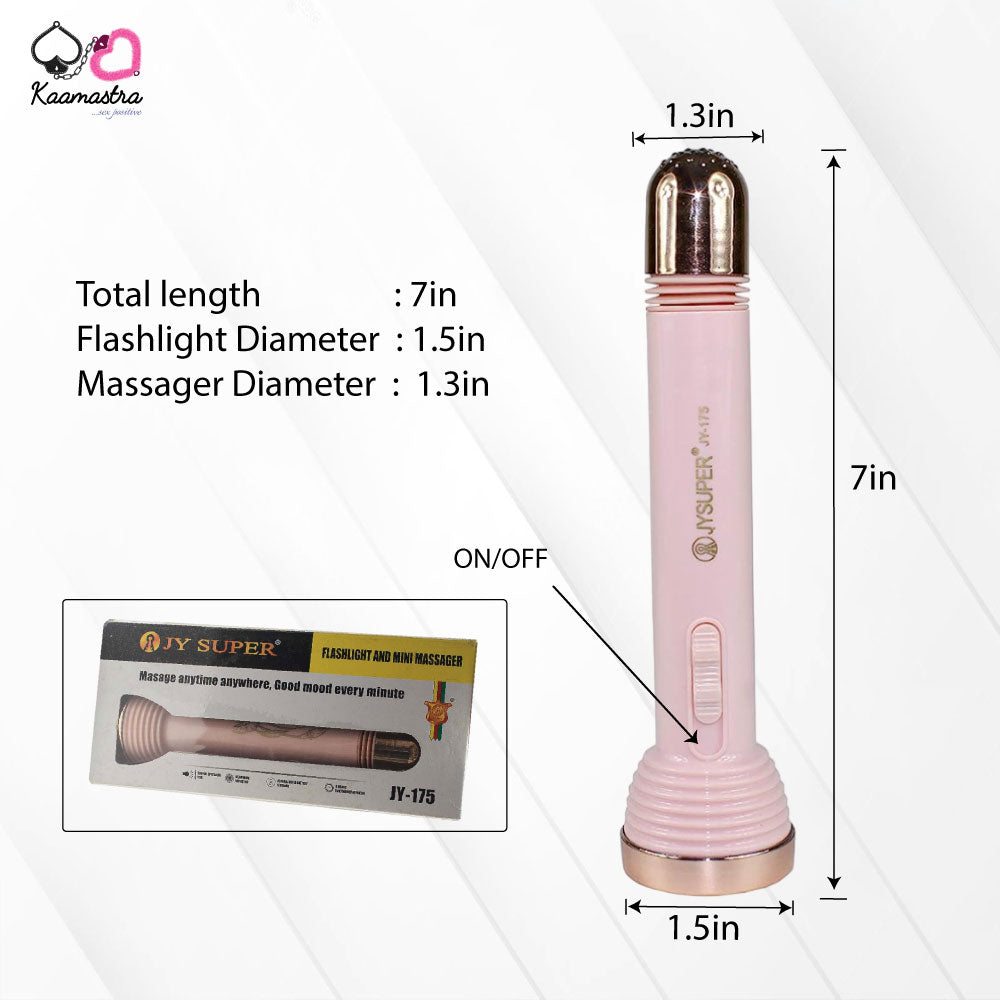 Kaamastra Sexy Torch and Mini Massager - Pink