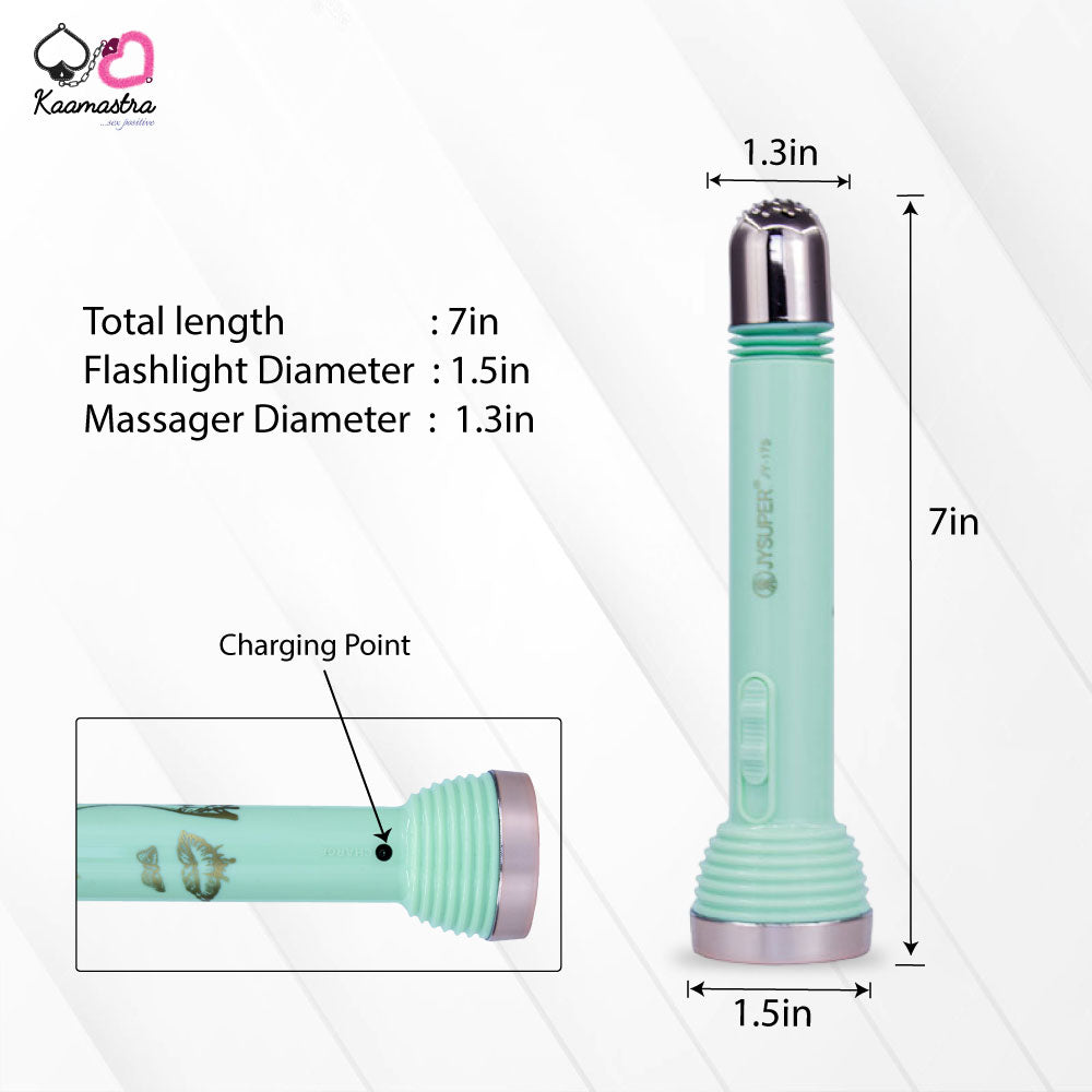 Kaamastra Sexy Flashlight and Mini Massager Torch- Green