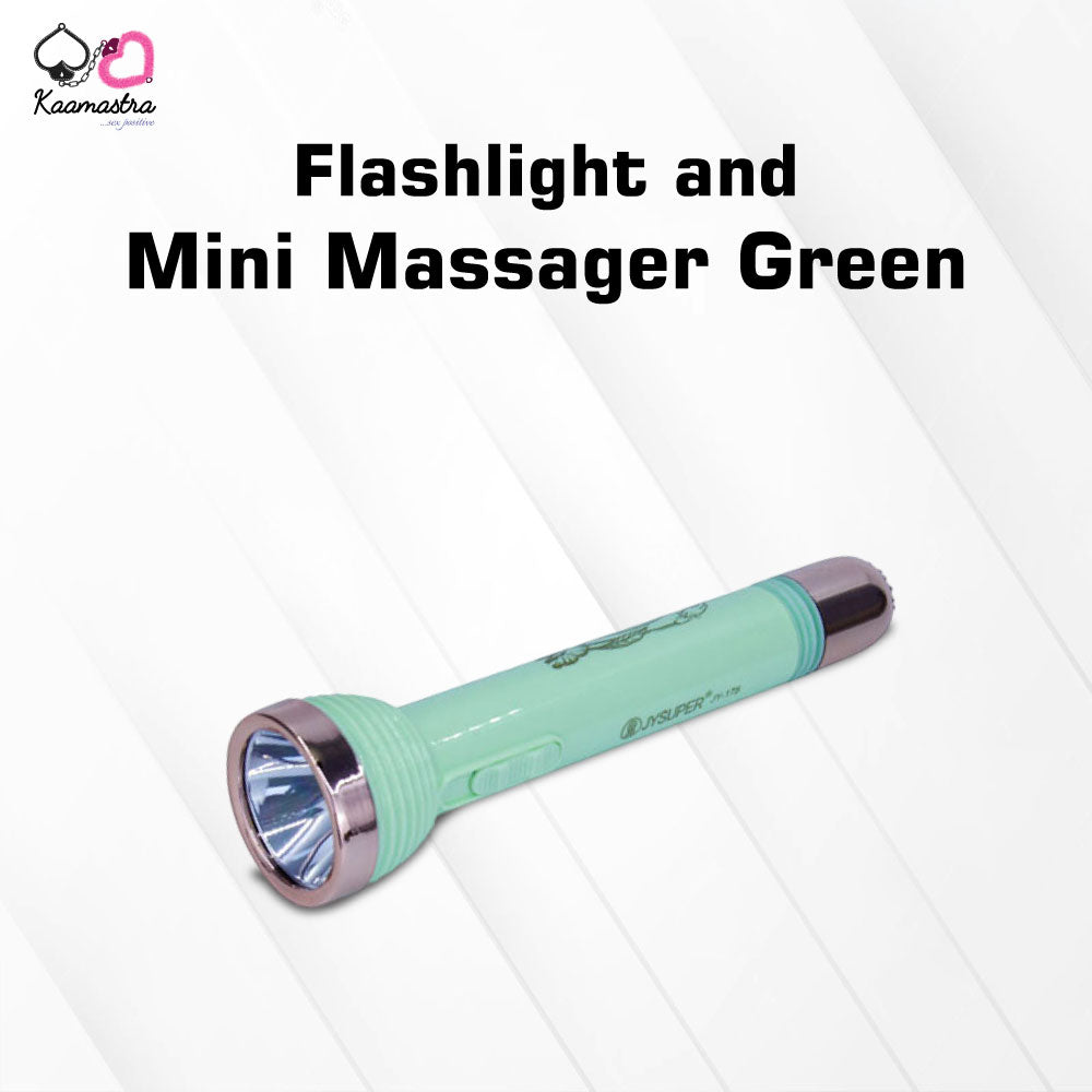 Kaamastra Sexy Flashlight and Mini Massager Torch- Green