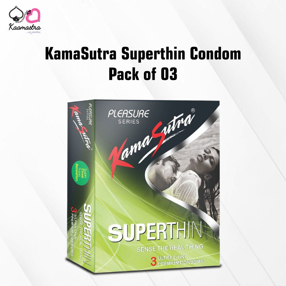 Kamasutra Superthin Pack of 3 Condoms
