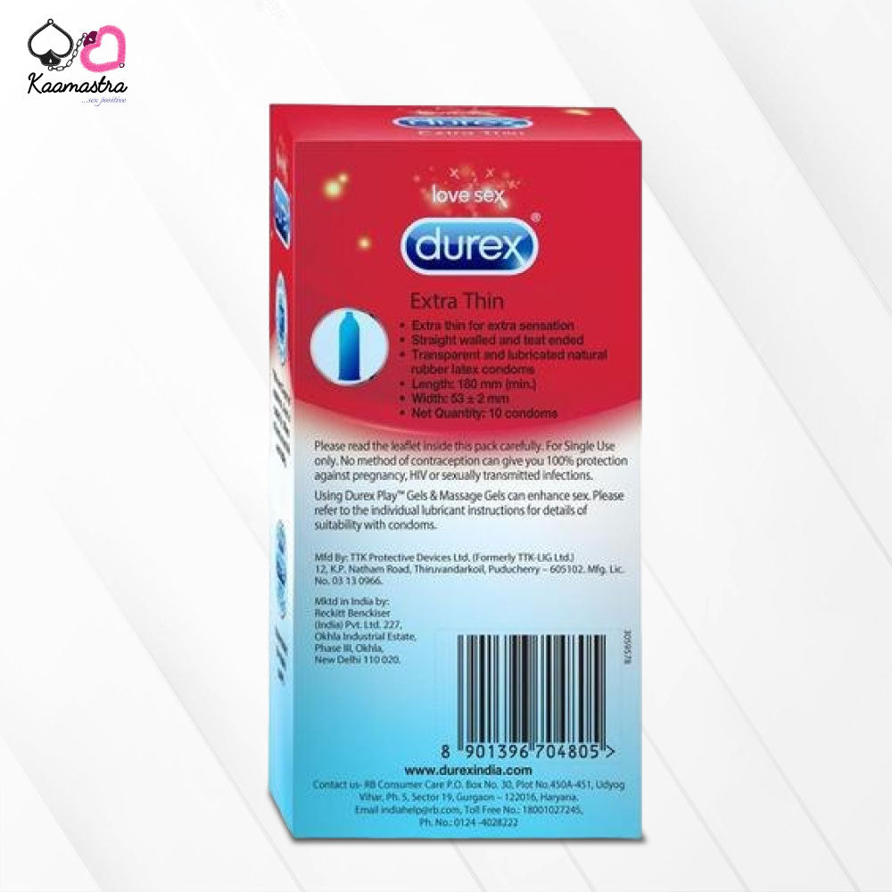 Durex Extra Thin Pack Of 10
