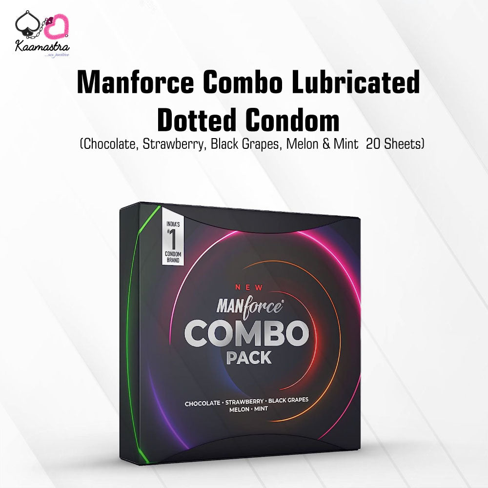 Manforce Combo Flavored Condom Pack of 20