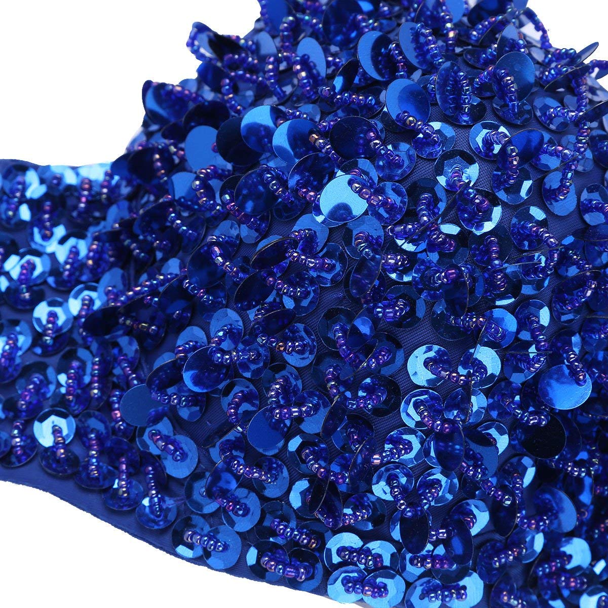 Kaamastra Women Sequins Bra Blue