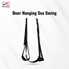 Kaamastra Heavy Duty Red &  Black Door Sex Swing