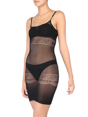 Kaamastra Sexy Transparent Black Bodystocking