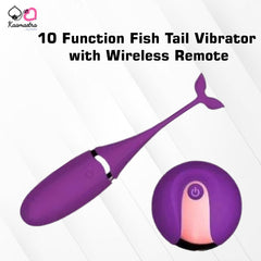 Fish tail vibrator