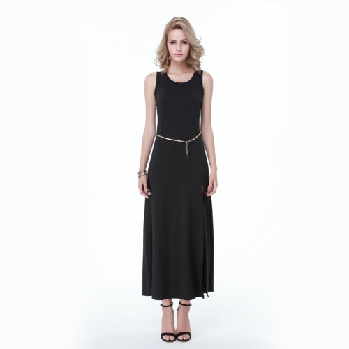 Slit Sashes Maxi Dress