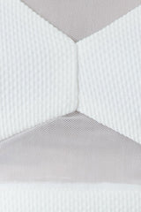 Kaamastra White Mesh Match Top for Women – Casual Fashion Outfit