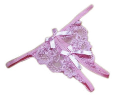 Kaamastra Pink Crotchless Thong