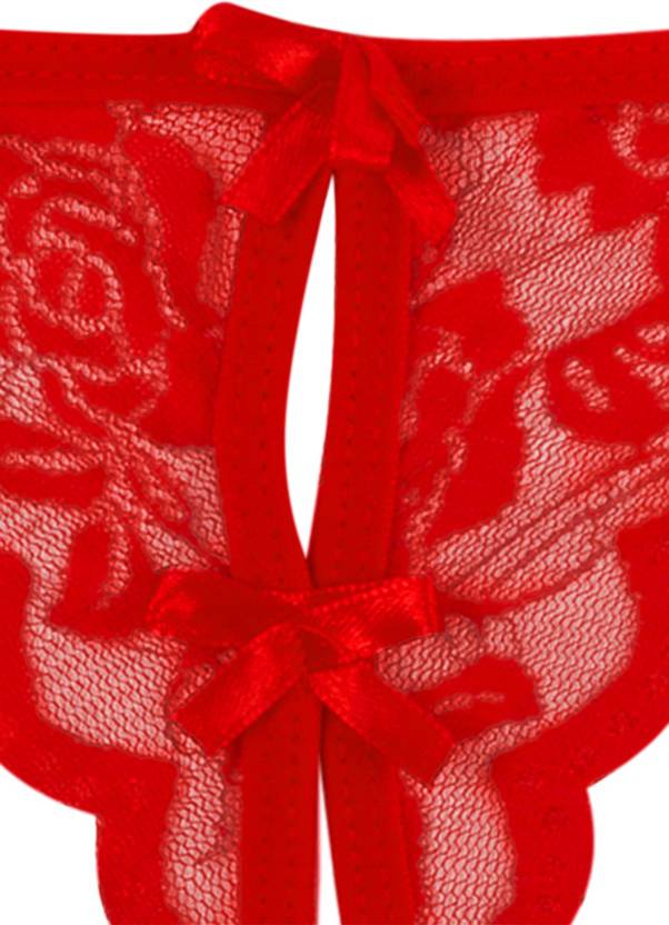 Kaamastra Red Crotchless Thong
