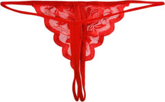Kaamastra Red Crotchless Thong