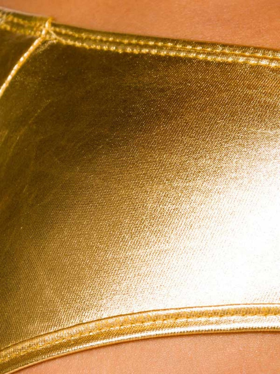 Kaamastra Hot Sexy Metallic Underwear Golden